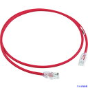 ■PANDUIT カテゴリ6A細径パッチコード 1m 赤 UTP28X1MRD UTP28X1MRD(7853572)(4)