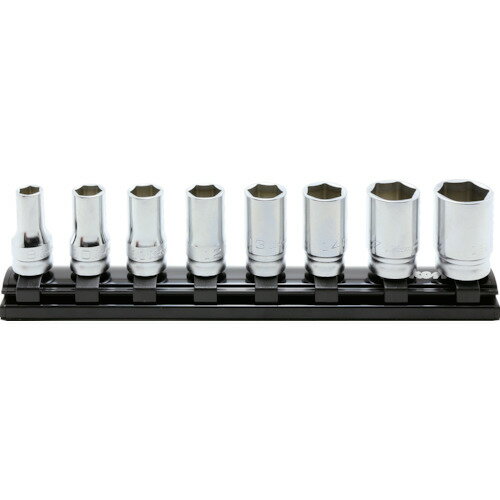 ■Ko−ken 9.5mm差込 Z−EALセミディープソケットレールセット12ヶ組 RS3300XZ12(7863713)
