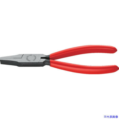 ■KNIPEX 平ペンチ プラスチックハンドル 160mm 2001160(7867433)