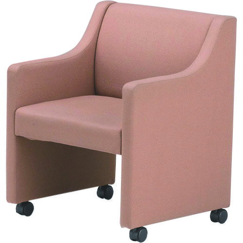 ■MIZUNO 応接チェア ライトブラウン MBCMRF(7875126)[送料別途お見積り][法人限定][直送]