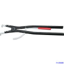 ■KNIPEX 軸用スナップリングプライヤー 曲 122−300mm 4620A51(7883129)
