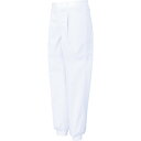 ■サンエス 女性用混入だいきらい横ゴム・裾口ジャージパンツ L ホワイト FX70978JLC11(7955421)