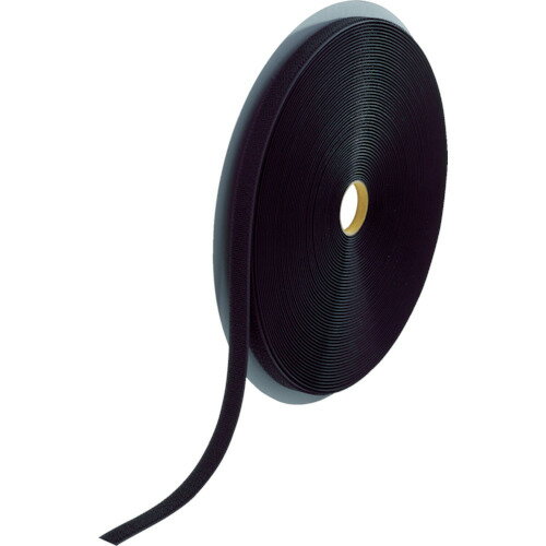 ■TRUSCO マジックテープ 縫製用B側 16mm×25m 黒 TMBH1625BK(7992718)
