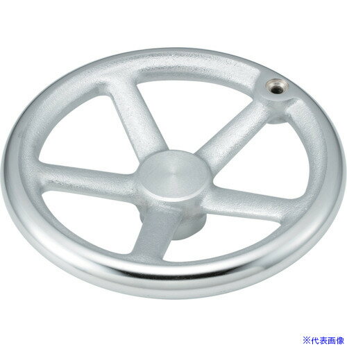 ■イマオ 朝顔型ハンドル車 ハンドル径225mm V225(8059568)