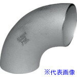 ■inoc 90°エルボ(ロング) SUS304 EL 65A 呼び厚さ10S 304EL65A10S(8064303)[送料別途お見積り][法人限..