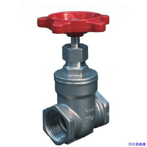 ■inoc ねじ込みゲートバルブ 304SGAV32A(8065133)×4[送料別途お見積り][法人限定][掲外取寄]