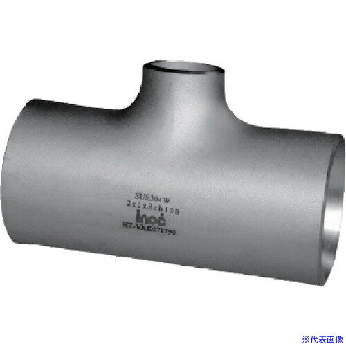 ■inoc 径違いチーズ SUS304 TR 32A×25A 呼び厚さ40S 304TR32A25A40S(8065462)[送料別途見積り][法人・事業所限定][メーカー取寄]