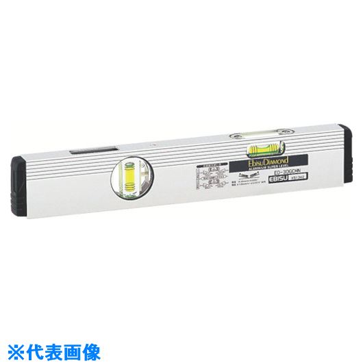 ■エビスダイヤモンド 磁石付Gレベル・建築用 シルバー 300mm ED30GCMN(8066700)[送料別途見積り][法人・事業所限定][掲外取寄]