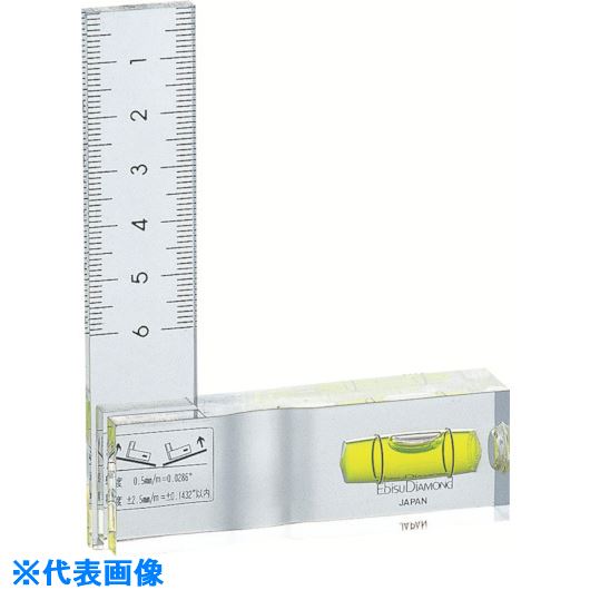 ■エビスダイヤモンド スコヤレベル EDSQ(8066823)[送料別途見積り][法人・事業所限定][掲外取寄]