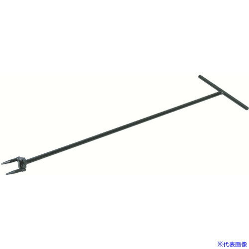 ■モクバ印 配管用レンチ 可動開栓器 1500mm G1150(8070002)[送料別途お見積り][法...