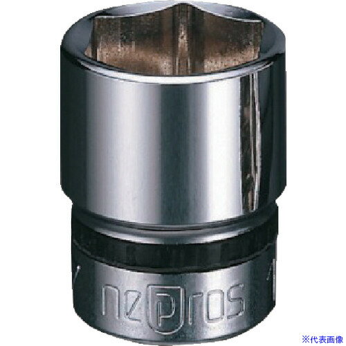 ■ネプロス 9.5sq.ソケット(六角) 対辺寸法19/32inch 差込角9.5mm NB31932(8070285)