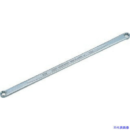 ■KTC E型トルクスロングストレートめがねレンチE6×E7 WEE6X7L(8070814)(4)