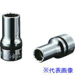 ■ネプロス 9.5sq.セミディープソケット(十二角) 対辺寸法18mm 差込角9.5mm 全長40mm NB3M18W(8070930)
