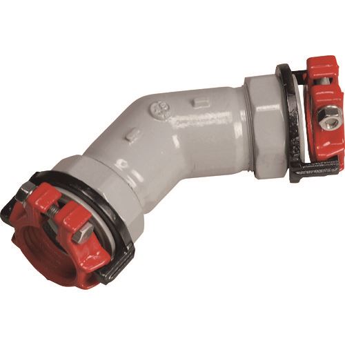 ■SKカワニシ 内外面被覆鋼管用継手 SKX45°エルボD50 SKX45LD50(8071377)[送料別途お見積り][法人限定][..