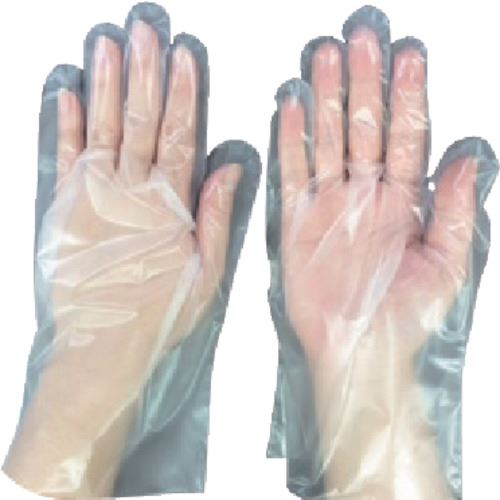 ■okamoto イージーグローブ738ポリLD外エンボス L 100枚入 738L(8081196)×50[送料別途お見積り][法人限..