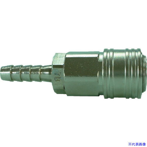■チヨダ CHSカップリングソケット 内径7mmホース用 CHS7B(8082625)[送料別途お見積り][法人限定][掲外..