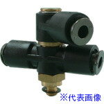 Air Tools - ■チヨダ チューブ継手 フジ ダブルバンジョー(樹脂) 4mm M5×0.8 4RM5S1D1(8083621)[送料別途お見積り][法人限定][掲外取寄]