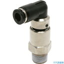 ■PISCO ハイロータリジョイント エルボチューブ6ネジR1/4 RHL602(8095741)