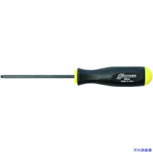 ■BONDHUS ボールポイント・ドライバー 9/64インチ No.10608 BS964(8108295)