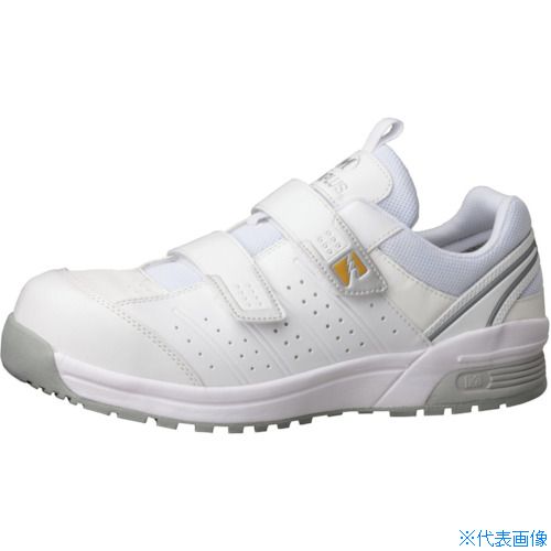 ■ミドリ安全 静電 ワイド樹脂先芯入りスニーカー MPN-305S 23.0CM MPN305SW23.0(8111538)