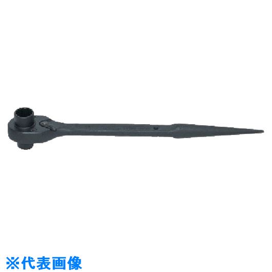 ■Ko-ken 両口シノ付ラチェット 対辺14×17mm 17114X17(8117519)[送料別途見積り][法人・事業所限定][掲外取寄](4.0)