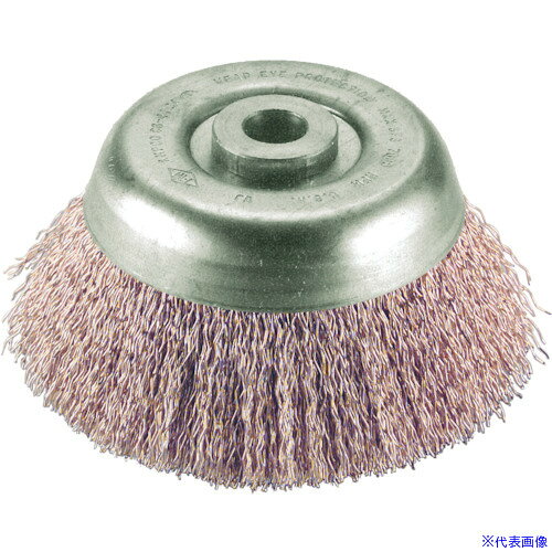 ■Ampco 防爆ワイヤーカップブラシ(ねじ山あり) 外径76.2mm 線径0.508mm AMCCB30KT(8131359)[送料別途お..