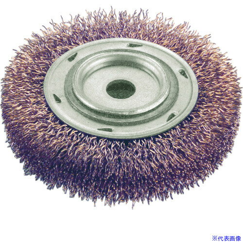 ■Ampco 防爆チゼル ブラシホイール(ねじ山なし) 外径50.8mm 線径0.254mm 穴径1/2インチ AMCWB20C(81313..