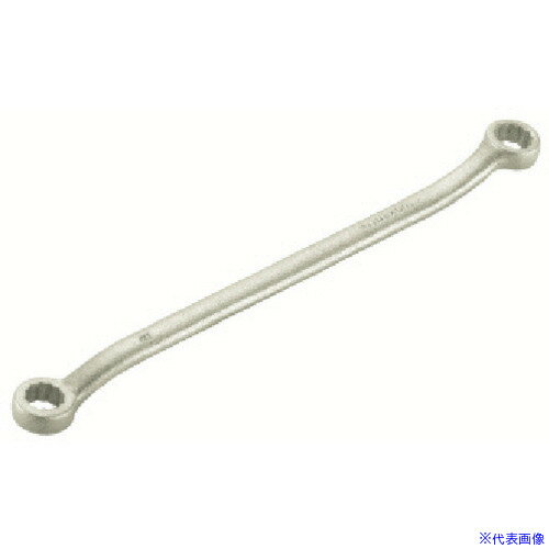 Glasses Wrench - ■Ampco 両口45度メガネレンチ 二面幅寸法16×17mm AMC1030(8131432)[送料別途お見積り][法人限定][掲外取寄]