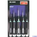 ■BAHCO 絶縁ドライバー エルゴドライバーセット BE−8910(T−10)他 5本セット BE9885(8131526)[送料別途...