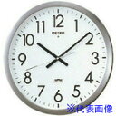 ■SEIKO 電波掛時計 直径421×48 金属枠 KS266S(8132947)