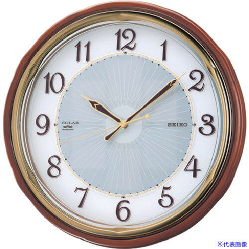 オレンジブック トラスコ中山　TRUSCOSEIKO ソーラー電波掛時計 木枠 〔品番:SF221B〕[ 注番:8132959]特長●明るいオフィスなどでは、ソーラー電池と発電した電気を蓄える充電池の組み合わせで駆動します。●補助電池を搭載...