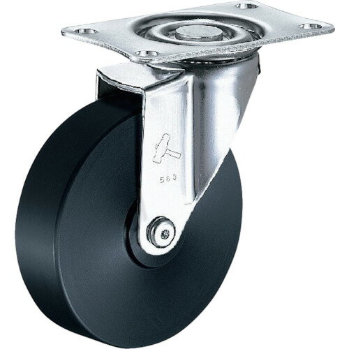 ■ハンマー 旋回式MCナイロン車輪 100mm 420EMC100(8140610)[送料別途お見積り][法人限定][掲外取寄]