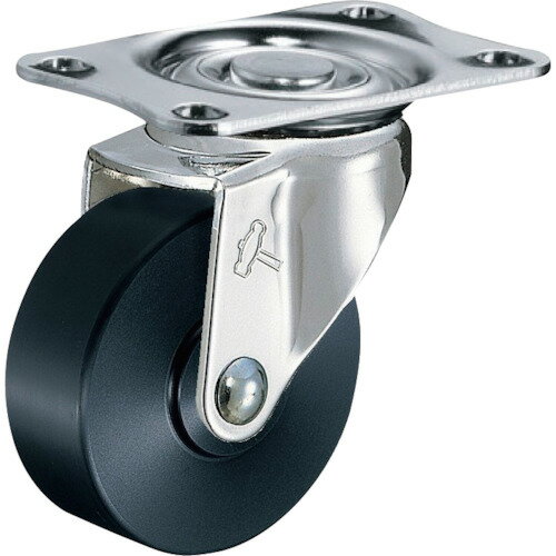 ■ハンマー 旋回式MCナイロン車輪 40mm 420EMC40(8140613)[送料別途お見積り][法人限定][掲外取寄]