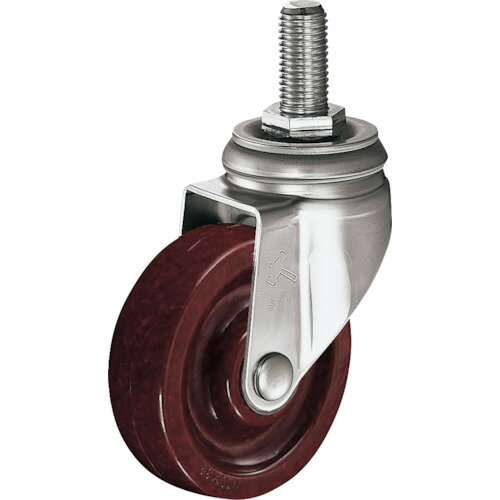 ■ハンマー SAシリーズオールステンレス 旋回式フェノール車輪 100mm 320SAPH100(8142086)[送料別途お見..