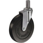 ■ハンマー 差込み旋回式ゴム車輪 150mm 420EKR150(8142701)[送料別途お見積り][法人限定][掲外取寄]