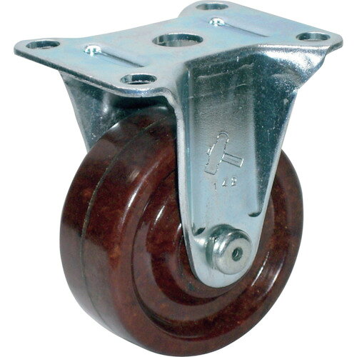 ■ハンマー 固定式フェノール車輪(ローラーベアリング)75mm 420SRPPB75(8142948)[送料別途お見積り][法人限定][掲外取寄]