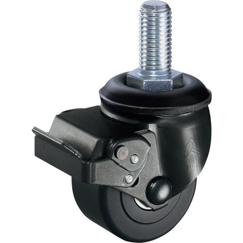 ■ハンマー 低床重荷重用旋回式MCナイロン車輪(ラジアルボールベアリング)65mm SP付 545HAMCB65(8143707)[送料別途お見積り][法人限定][掲外取寄](4)