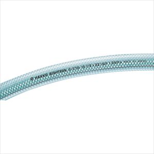 オレンジブック トラスコ中山　TRUSCOハッコウ 耐油プレッシャーホース 25×33 カット 〔品番:ESTB25CUT〕[ 注番:8146369]特長●一般的な塩化ビニール樹脂ホースより耐油性が優れています。●軽量で持ち運びが楽です。用途●工作機械・成型機・工場設備の工業用配管。仕様●色：ブルー透明●外径(mm)：33●内径(mm)：25●肉厚(mm)：4●許容曲半径：175●最高使用圧力(MPa)：0〜1.0●使用温度範囲(℃)：0〜60●使用圧力(MPa)(20℃時)：1.0仕様2●使用温度範囲：0℃〜60℃材質/仕上●内層:軟質塩化ビニール樹脂(耐油グレード)●外層:軟質塩化ビニール樹脂●補強糸:ポリエステル糸セット内容/付属品注意原産国（名称）日本JANコード4562111605780本体質量460gオレンジブック トラスコ中山　TRUSCOハッコウ 耐油プレッシャーホース 25×33 カット 〔品番:ESTB25CUT〕[注番:8146369][本体質量：460g]分類》空圧用品》流体継手・チューブ》エアチューブ・ホース☆納期情報：メーカー取り寄品（弊社より発送）