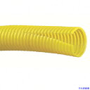 ■PANDUIT コルゲートチューブ ポリエチレン スリット付き 黄 内径37.6mm 3.04m CLT150FX4(8146626)(4)