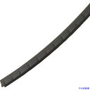 ■PANDUIT 自在ブッシュ スリット付き・ロールタイプ 耐候性黒 GEE36FC0(8146651)(4)