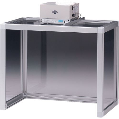 ■サンプラ クリーンベンチ(PVC帯電防止板) P-800 00265(8162536)[送料別途お見積り][法人限定][外直送]