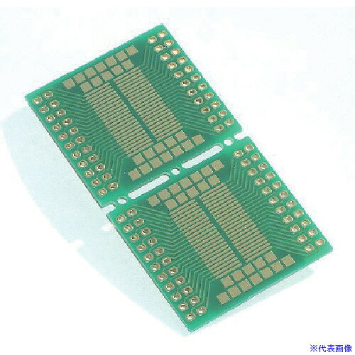 ■サンハヤト SOPIC変換用基板 33.65×62.96mm 穴径0.9φ SSP83(8163384)[送料別途お...