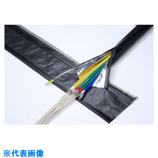 オレンジブック トラスコ中山　TRUSCOKOWA ノイズプロテクトチューブ スライドロックタイプ 25×25m(1巻入) 〔品番:KSLA25〕[ 注番:8166546]特長●RoHS指令適合製品です。●ノイズ対策用としてシールド効果の高いアルミ箔を使用したスライドロックチューブです。●鉄道車両用材料燃焼試験合格（車材燃試・難燃性）。●色:ブラック●勘合部は密閉性が高く、外部からのホコリなども寄せ付きにくい構造です。●専用スライダー（別売）を使用することにより容易に装着が可能です。用途●ノイズ対策用仕様●色：ブラック●呼び径(mm)：25●長さ(m)：25●最小径(mm)：25仕様2●屋内用●使用温度範囲：-15℃〜70℃材質/仕上●シート部:ポリエステルクロス入難燃性軟質塩化ビニール＋PET＋アルミ箔＋1.25sq編組線セット内容/付属品注意原産国（名称）日本JANコード本体質量2.4kgオレンジブック トラスコ中山　TRUSCOKOWA ノイズプロテクトチューブ スライドロックタイプ 25×25m(1巻入) 〔品番:KSLA25〕[注番:8166546][本体質量：2.4kg]《包装時基本サイズ：345×170×340》〔包装時質量：2400g〕分類》電子機器》電設配線部品》電線保護資材☆納期情報：オレンジブック掲載以外でメーカー直送品（送料元払い）【法人限定＝会社名ご記入お願い致します。】※北海道・沖縄・離島は運賃別途商品も含む