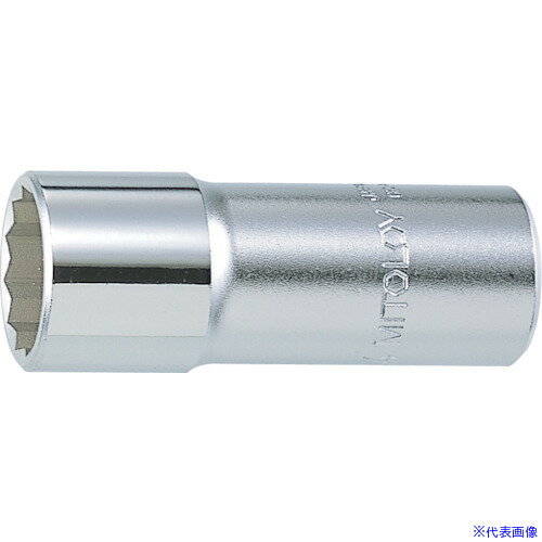 オレンジブック トラスコ中山　TRUSCOミトロイ 1/2 スペアソケットディープ(12P)3/8(4ML−3/8) 〔品番:412DB〕[ 注番:8174653]特長●差込角12.7mm用です。●口径は12角です。●ロングタイプです。用途●作業におけるボルト・ナットの締め・ゆるめ用です。仕様●差込角(mm)：12.7●全長(mm)：80●対辺寸法(インチ)：3/8仕様2材質/仕上●クロムバナジウム鋼セット内容/付属品注意原産国（名称）日本JANコード4582103931307本体質量85gオレンジブック トラスコ中山　TRUSCOミトロイ 1/2 スペアソケットディープ(12P)3/8(4ML−3/8) 〔品番:412DB〕[注番:8174653][本体質量：85g]《包装時基本サイズ：80×23×23》〔包装時質量：85g〕分類》手作業工具》ソケットレンチ》ソケット☆納期情報：メーカー取り寄品（弊社より発送）