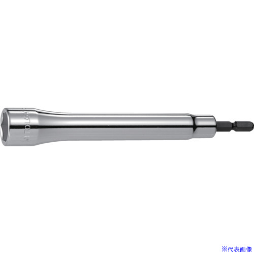 オレンジブック トラスコ中山　TRUSCOミトロイ ビットソケット ハイパー ロング 16mm(ハンガー) 〔品番:EH16LH〕[ 注番:8175332]特長●ロングタイプです。（全長161mm）●応力分散形状により、耐久性(寿命)アップしています。●衝撃破断に強い六角形状ソケットです。●各種充電式インパクトドライバー全機種に対応します。●ハンガータイプです。用途●作業におけるボルト・ナットの締めゆるめ用です。仕様●対辺寸法(mm)：16●軸寸法(mm)：6.35●全長(mm)：161●φD(mm)：22.9●［［リットル］］1(mm)：16●［［リットル］］2(mm)：109●対辺(mm)：16仕様2材質/仕上●ソケット部:クロムバナジウム鋼●シャンク部:オリジナル特殊鋼セット内容/付属品注意原産国（名称）日本JANコード4575100011066本体質量126gオレンジブック トラスコ中山　TRUSCOミトロイ ビットソケット ハイパー ロング 16mm(ハンガー) 〔品番:EH16LH〕[注番:8175332][本体質量：126g]《包装時基本サイズ：210×35×23》〔包装時質量：130g〕分類》手作業工具》ソケットレンチ》ソケットビット☆納期情報：メーカー取り寄品（弊社より発送）
