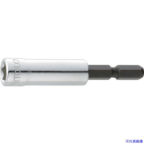 オレンジブック トラスコ中山　TRUSCOミトロイ ビットソケット ハイパー ショート 8mm(ハンガー) 〔品番:EH8SH〕[ 注番:8175383]特長●ショートタイプです。（全長65mm）●応力分散形状により、耐久性(寿命)アップしています。●衝撃破断に強い六角形状ソケットです。●各種充電式インパクトドライバー全機種に対応します。●ハンガータイプです。用途●作業におけるボルト・ナットの締めゆるめ用です。仕様●対辺寸法(mm)：8●軸寸法(mm)：6.35●全長(mm)：65●φD(mm)：12.7●［［リットル］］1(mm)：6●［［リットル］］2(mm)：22●対辺(mm)：8仕様2材質/仕上●ソケット部:クロムバナジウム鋼●シャンク部:オリジナル特殊鋼セット内容/付属品注意原産国（名称）日本JANコード4575100011400本体質量35gオレンジブック トラスコ中山　TRUSCOミトロイ ビットソケット ハイパー ショート 8mm(ハンガー) 〔品番:EH8SH〕[注番:8175383][本体質量：35g]《包装時基本サイズ：110×35×21》〔包装時質量：39g〕分類》手作業工具》ソケットレンチ》ソケットビット☆納期情報：メーカー取り寄品（弊社より発送）