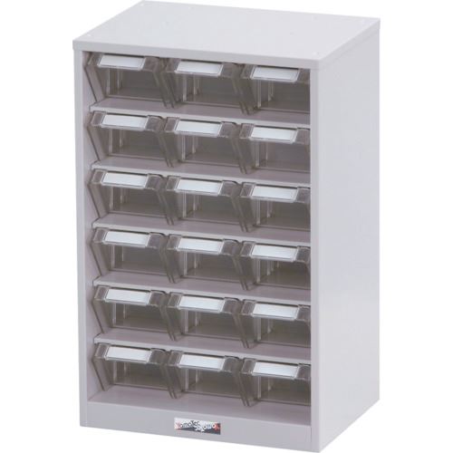 ■ヤマテック パーツキャビネット W345×D250×H540mm 小 パールピンク PK306N(8178137)[法人・事業所限定][外直送元]