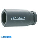■HAZET ロングインパクトソケットレンチ(6角タイプ・差込角19.0mm) 1000SLG27(8179700)
