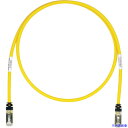 ■PANDUIT CAT6A/CAT6 シールドパッチコード 20m 黄 STP6X20MYL STP6X20MYL(8180479)