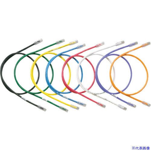 ��PANDUIT ���ƥ���5EUTP�ѥå������� 3m ���졼 UTPCH3MGYY(8180767)��10[�������Ӥ����Ѥ�][ˡ�͸���][�ǳ����]